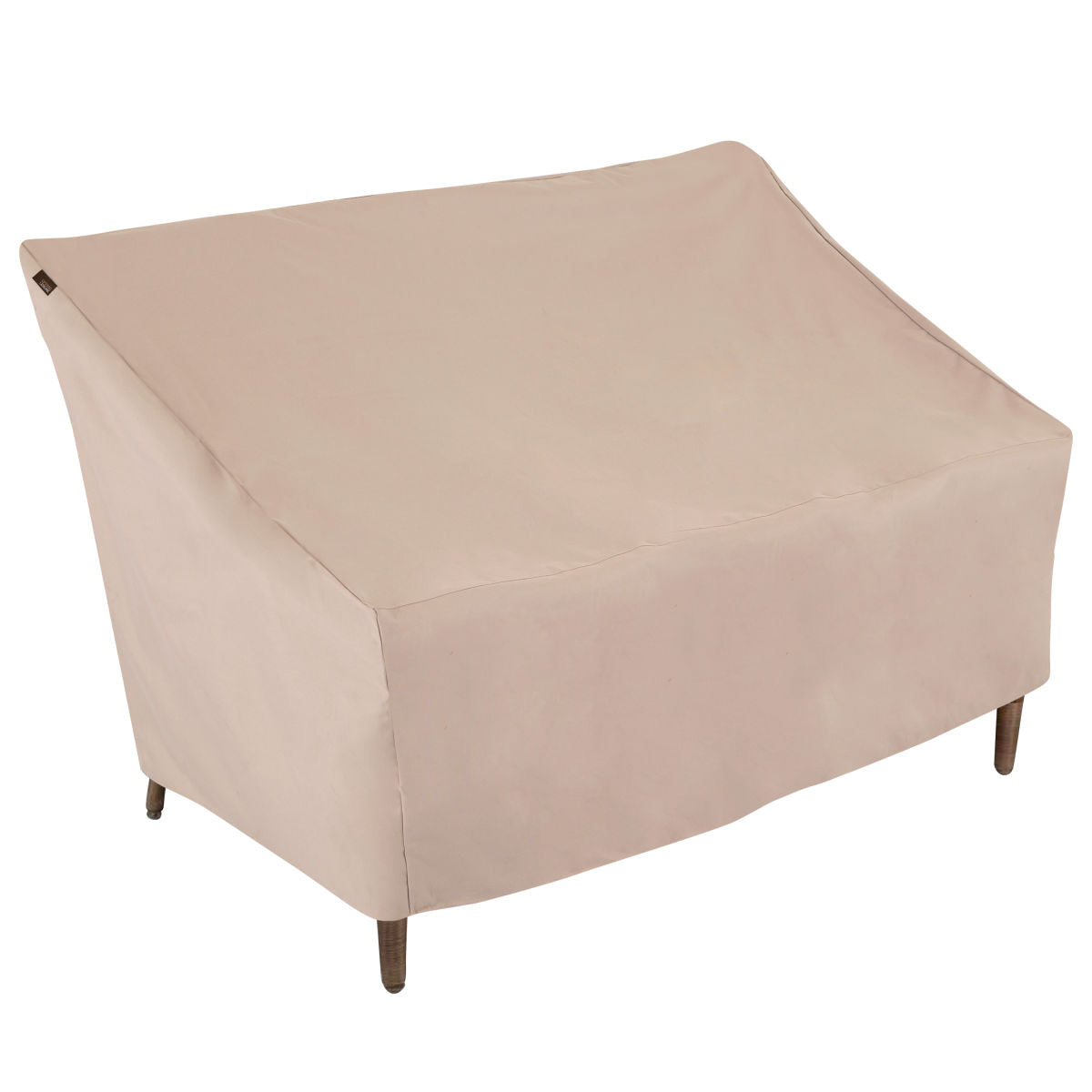Chalet Beige Outdoor Loveseat Cover