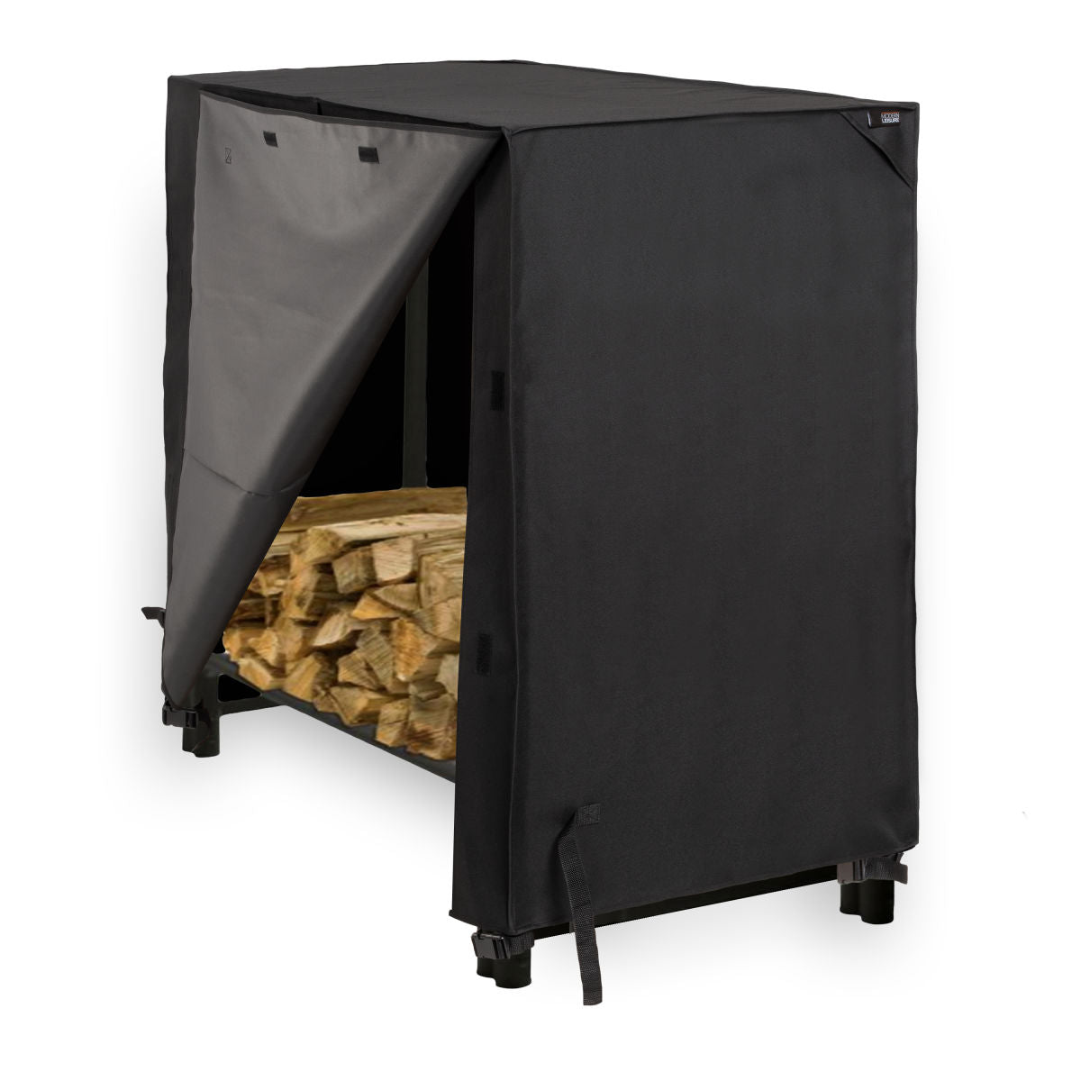 Monterey Black Log Rack Cover