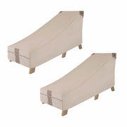 2-Pack Monterey Outdoor Chaise Lounge Covers