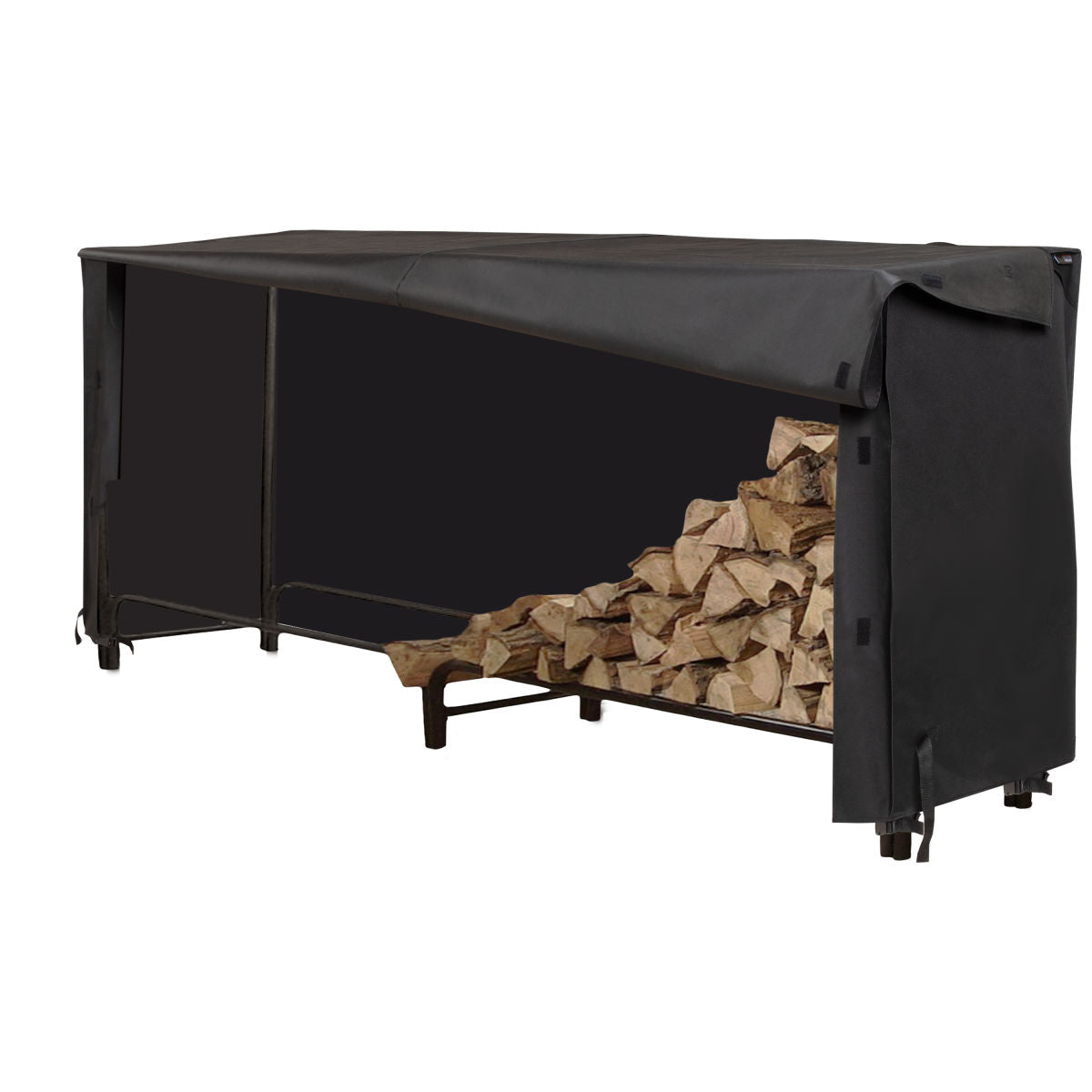 Monterey Black Log Rack Cover