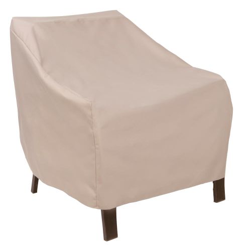Chalet Patio Chair Cover, 27"L x 34"W x 31"H, Beige