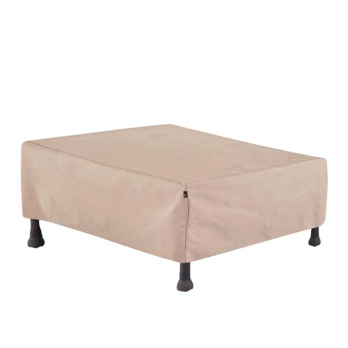 Chalet Patio Coffee Table Cover, 48"L x 25"W x 18"H, Beige