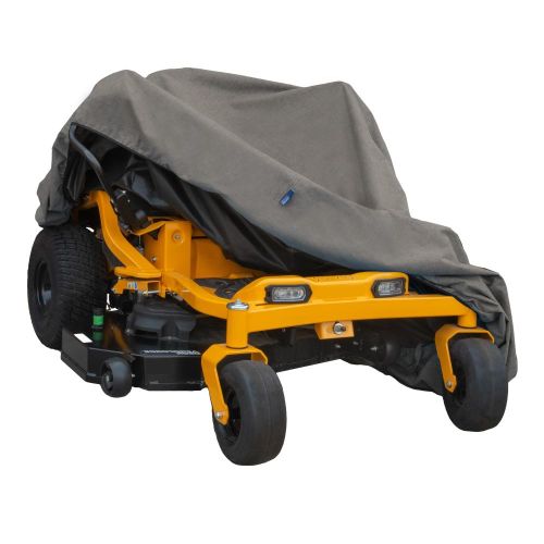 Garrison Zero-Turn & Riding Lawnmower Cover, Waterproof, Fits Decks up to 62," 82"L x 50"W x 47"H, Granite