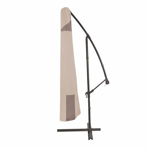 Monterey Offset Patio Umbrella Cover, Fits 13ft Round & 9ft Square Patio Umbrellas, Beige