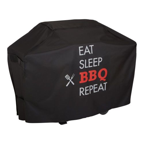 Chalet 62 in. Grill Cover, 62"L x 25"W x 46"H, Black