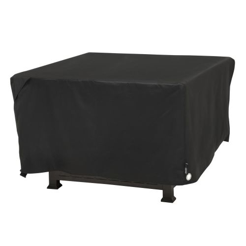 Black Diamond Square Fire Pit Table Cover, Waterproof, 42" Square x 22"H, Black