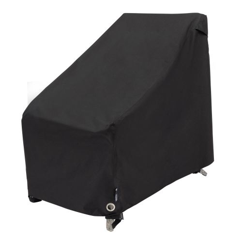 Black Diamond Patio Chair Cover, Waterproof, 27"L x 34"W x 31"H, Black