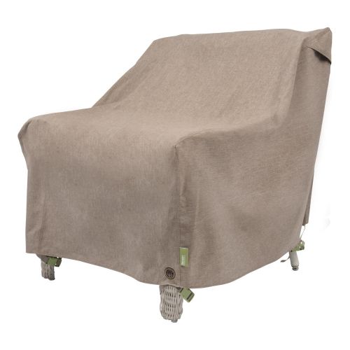 Garrison Patio Lounge Chair Cover, Waterproof, 35"L x 38"W x 31"H, Sandstone