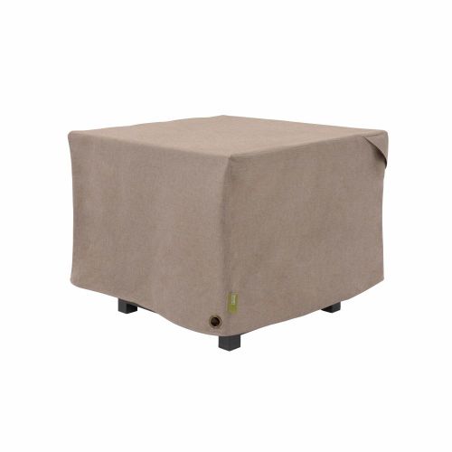Garrison Square Fire Pit Table Cover, Waterproof, 32" Square x 22"H, Sandstone