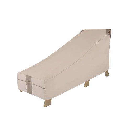 Monterey Patio Day Chaise Lounge Cover, 78"L x 35.5"W x 33"H, Beige
