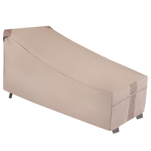 Monterey Patio Day Chaise Lounge Cover, 66"L x 35.5"W x 33"H, Beige