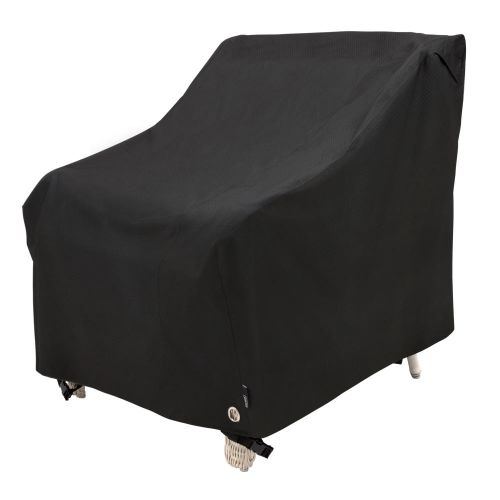 Black Diamond Patio Lounge Chair Cover, Waterproof, 35"L x 38"W x 31"H, Black