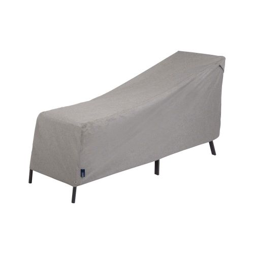 Garrison Patio Chaise Lounge Cover, Waterproof, 65"L x 28"W x 29"H, Granite