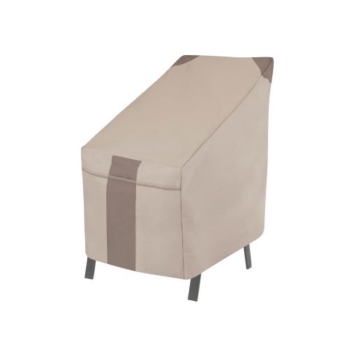 Monterey High Back Patio Chair Cover, 25.5"L x 35.5"W x 34"H, Beige