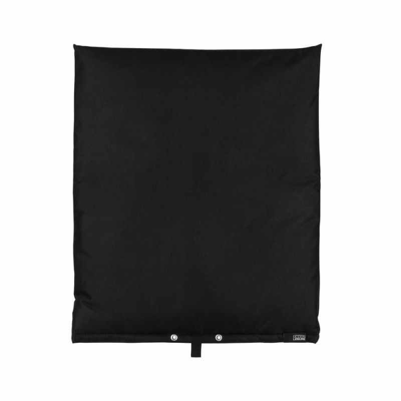 Basics Outdoor Sprinkler Backflow Preventer Cover, 24”L x 30”H, Black