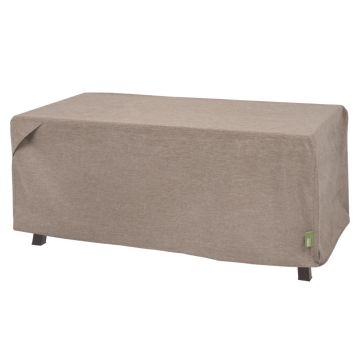 Garrison Patio Coffee Table Cover, Waterproof, 48"L x 25"W x 18"H, Sandstone
